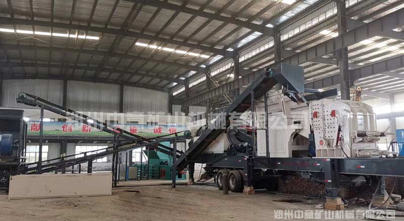 建筑垃圾處理車間