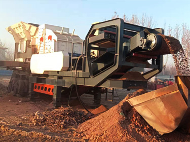 移動建筑垃圾處理設備助新疆石河子市建筑垃圾無害化處理