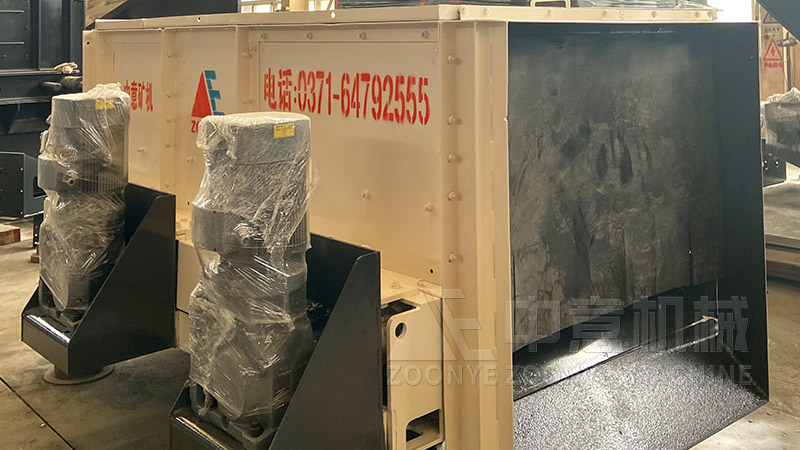 綜合垃圾自動分揀處理設備滾軸篩實地工廠圖片