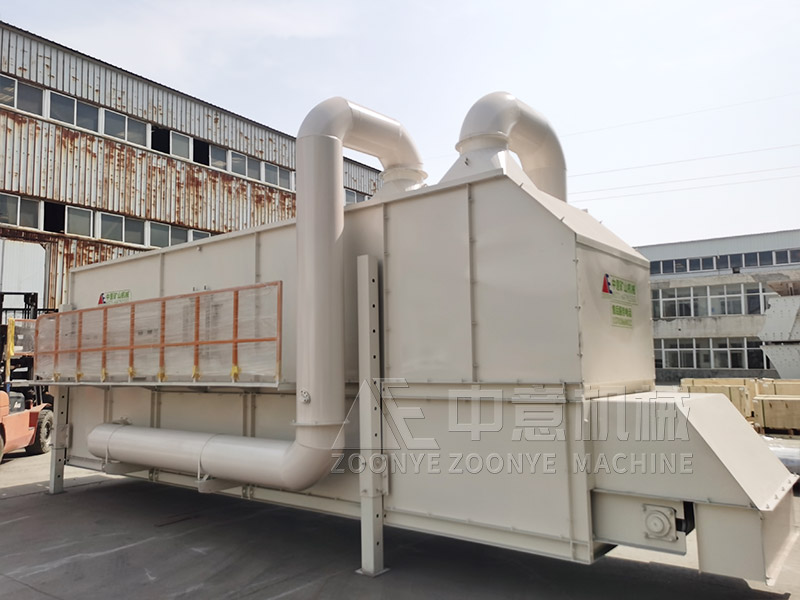 綜合垃圾成套處理機械風選機實地工廠圖片